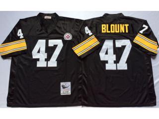 Steelers Blount Black Retro Jerseys