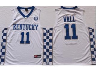 UK WALL WHITE BASKETBALL JERSEY
