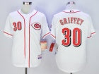 Reds Griffey MLB White Jersey
