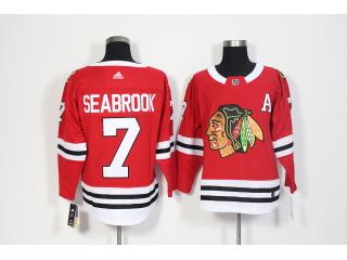 SEABROOK NHL RED ADIDAS JERSEY