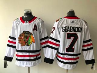 SEABROOK NHL WHITE JERSEY WITH STRIPES
