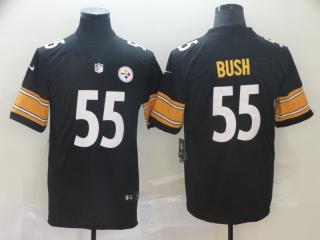 Steelers Bush Black Jerseys