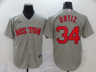 ORTIZ MLB GREY JERSEY