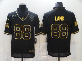 Dallas Lamb Salute the Troops Golden Letter Jerseys