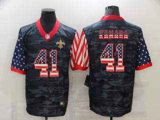 KAMARA AMERICAN FLAG CAMO JERSEY