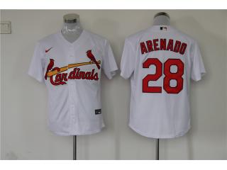 St. Louis Cardinals Arenado MLB White Jersey