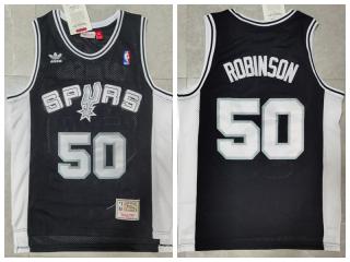 ROBINSON BLACK NBA THROWBACK JERSEY