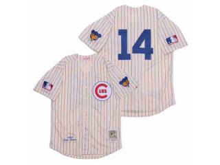 CUBS Banks MLB Beige Retro Jersey