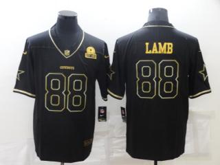 Dallas Lamb Gold Retro Word Jerseys