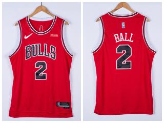 BULLS Ball NBA Red Jersey