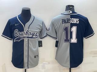 PARSONS BLUE GRAY BASEBALL JERSEY