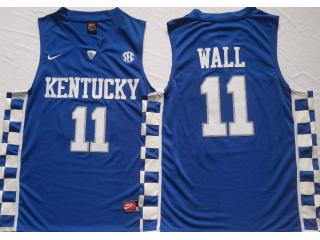 UK WALL BLUE Basketball JERSEY