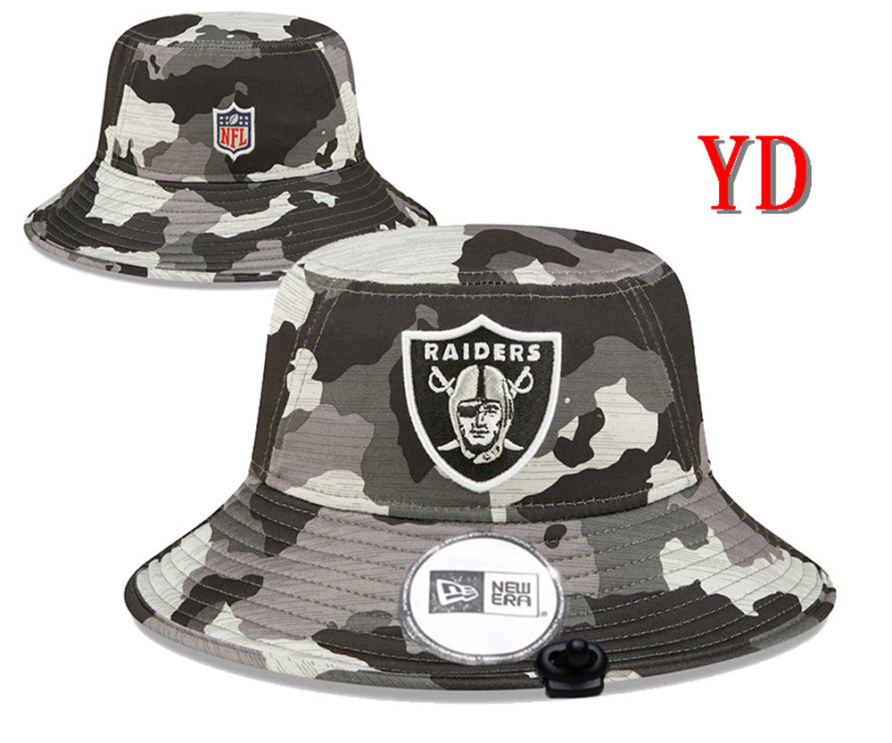 RAIDERS NFL CAMO FLOPPY HAT