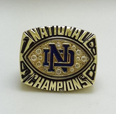 NOTRE DAME 1988 FB CHAMPIONSHIONSHIP RING