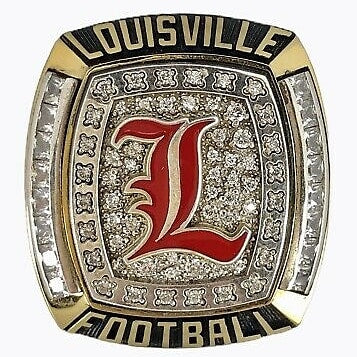 LOUISVILLE CARDINALS 2017 BOWL RING