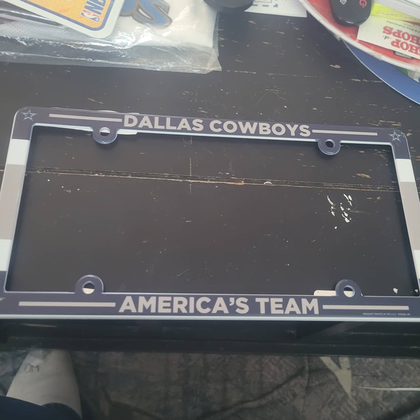 DALLAS LICENSE PLATE FRAME