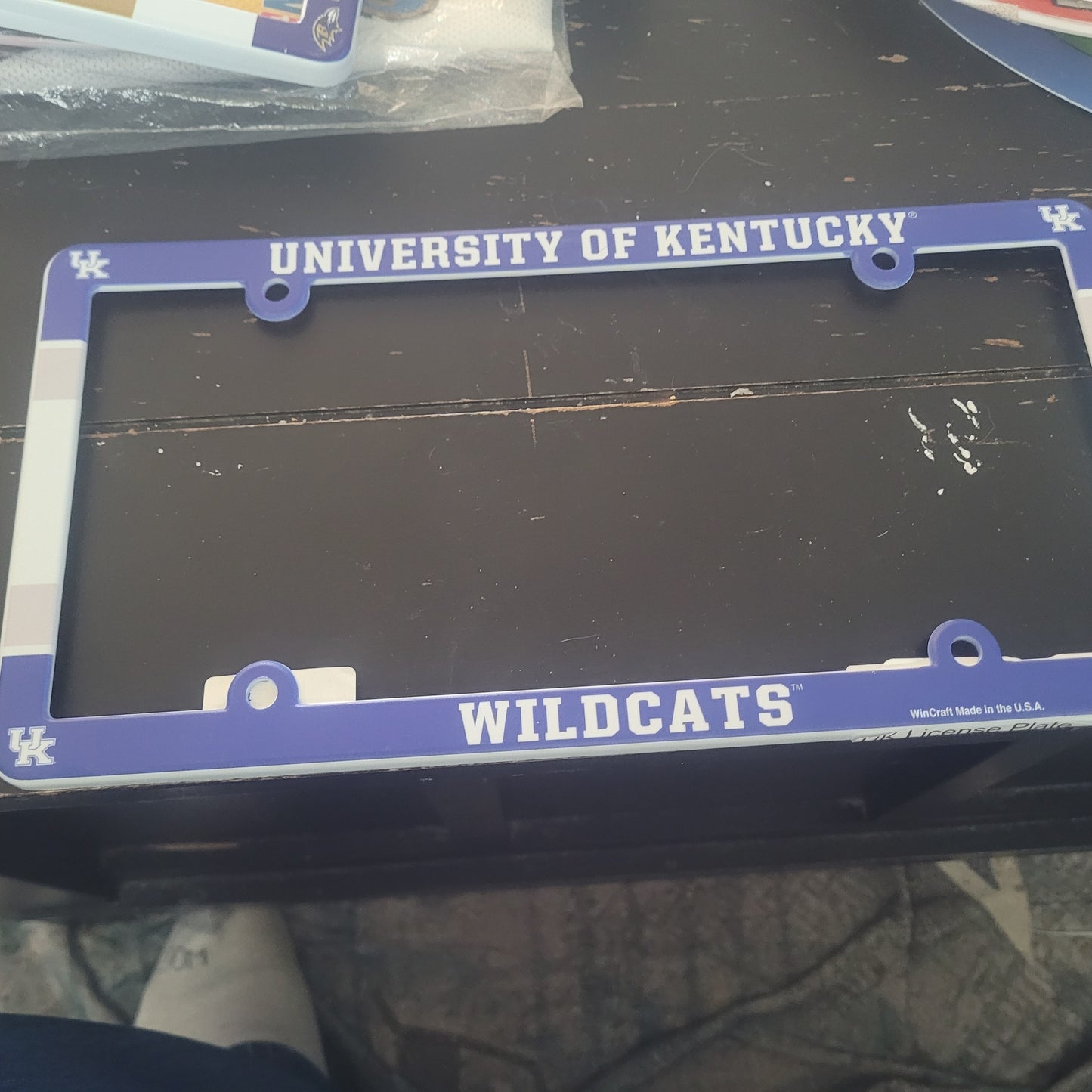 KY WILDCATS LICENSE PLATE FRAME