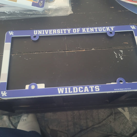 KY WILDCATS LICENSE PLATE FRAME