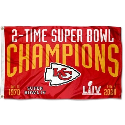 CHIEFS SB FLAG