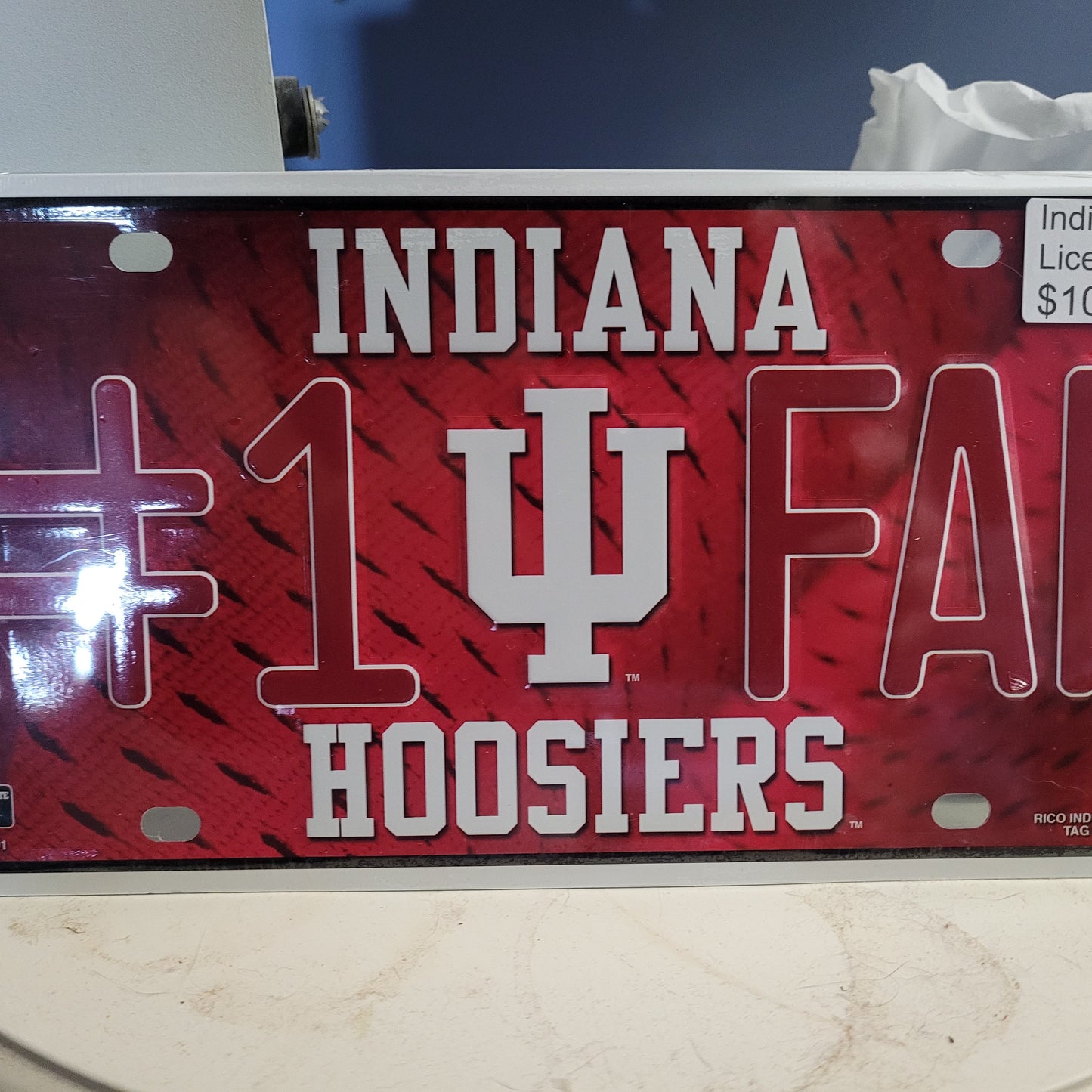 INDIANA #1 FAN PLATE