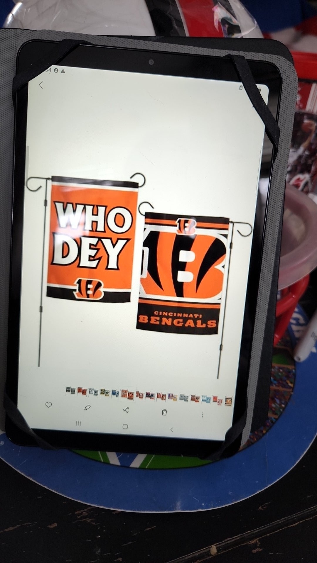 BENGALS GARDEN FLAG