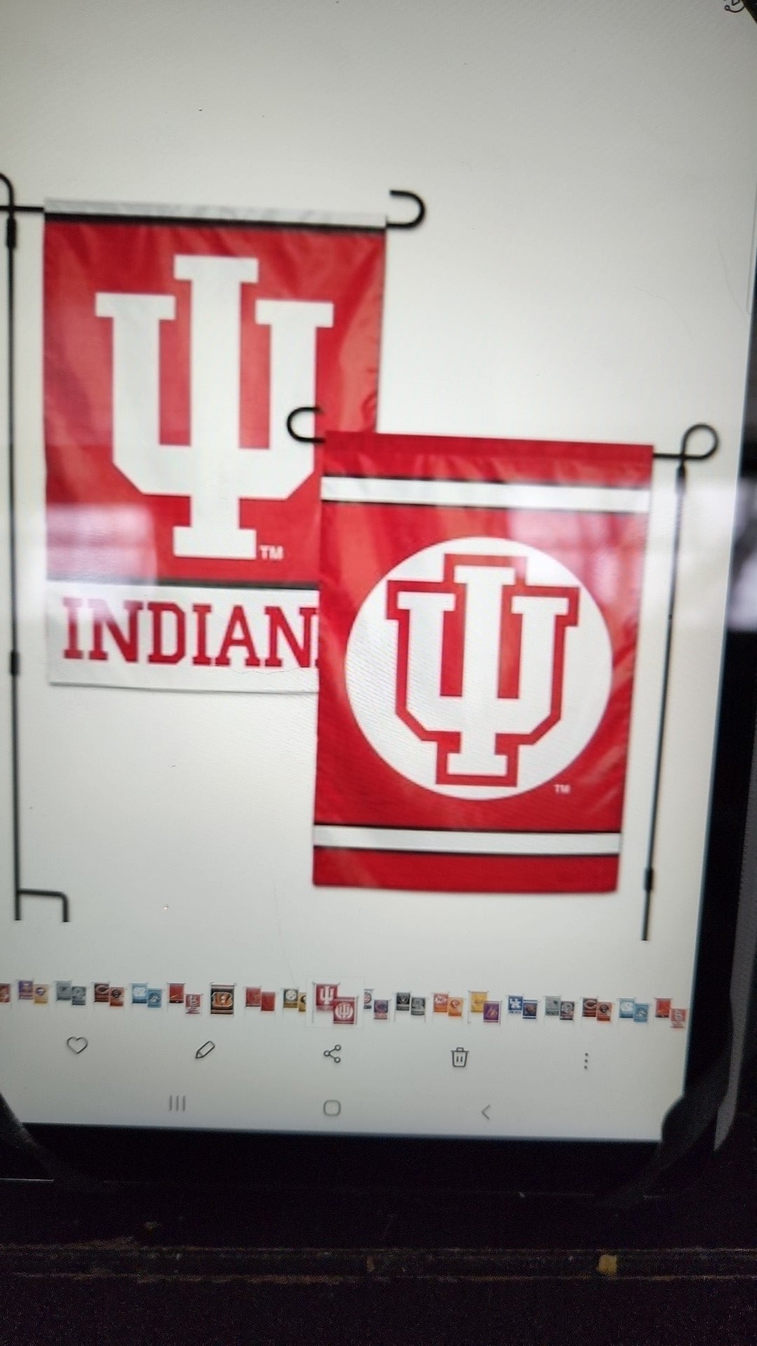 INDIANA GARDEN FLAG