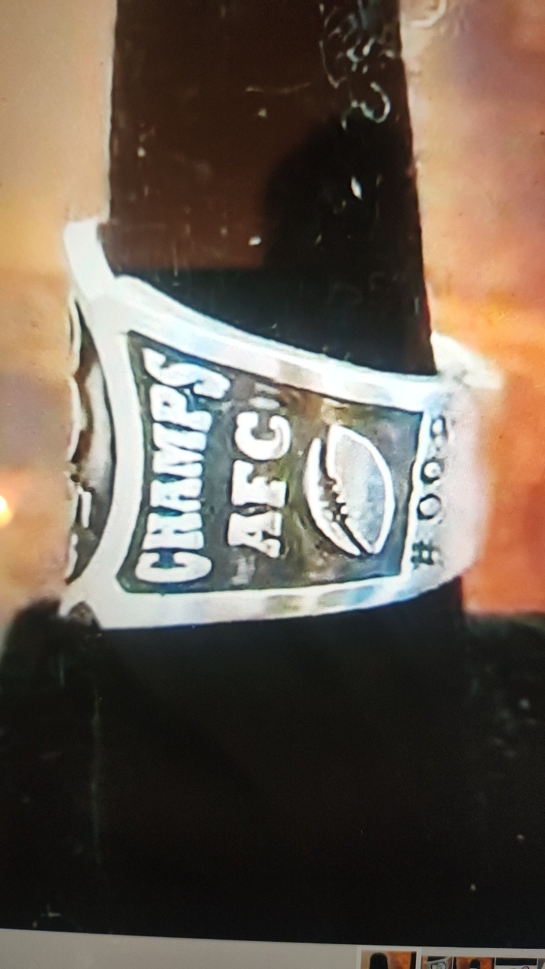 BENGALS 2022 AFC CHAMP RING