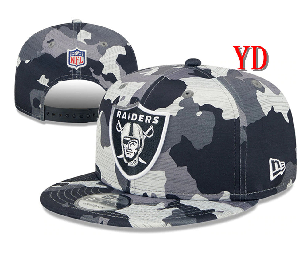 RAIDERS NFL CAMO HAT