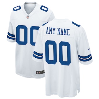 COLTS WHITE CUSTOMIZED PERSONAL JERSEY