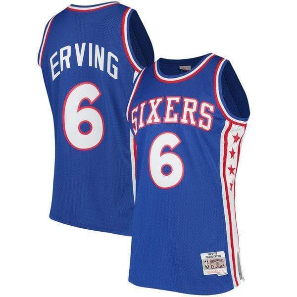 ERVING BLUE NBA JERSEY