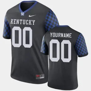 BLACK CUSTOMIZED FOOTBALL JERSEY