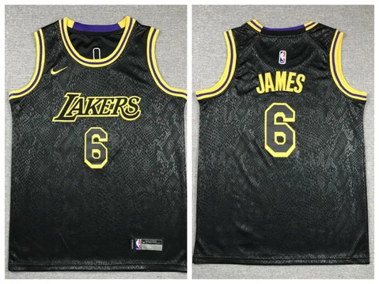 JAMES BLACK LAKERS SNAKE SKIN JERSEY