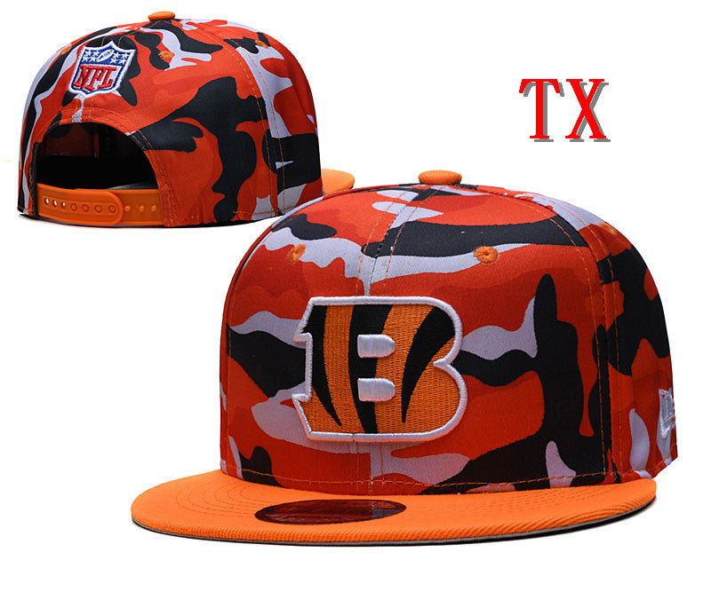 BENGALS NFL COLOR CAMO HAT