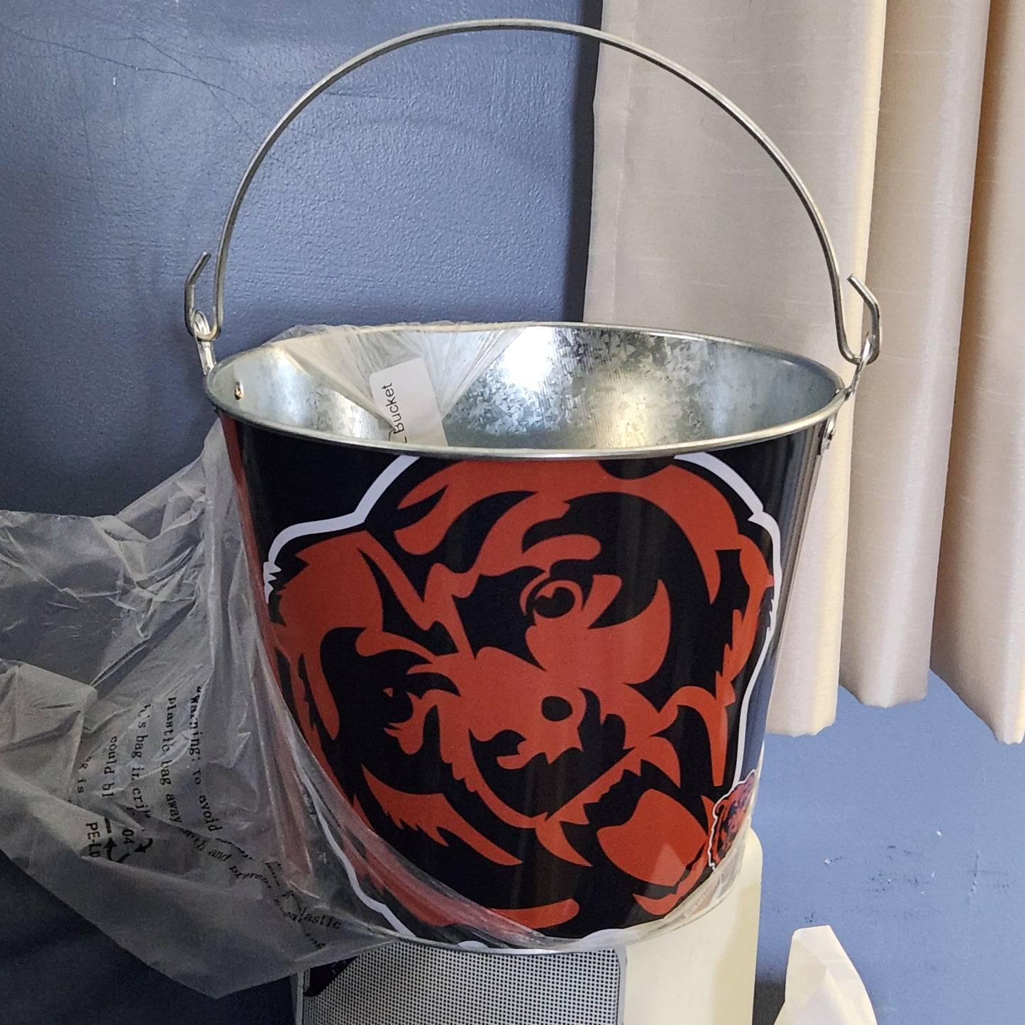 Bears Metal Beer Bucket