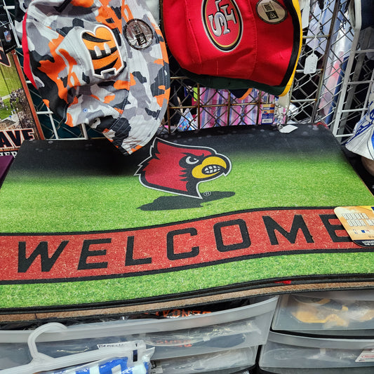 Louisville cardinals Welcome Mat