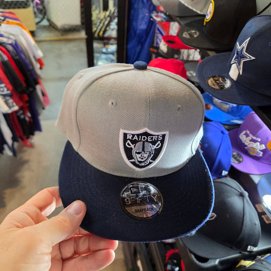 Raiders Grey Team Hats