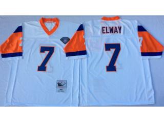 ELWAY RETRO SUPER BOWL WHITE JERSEY