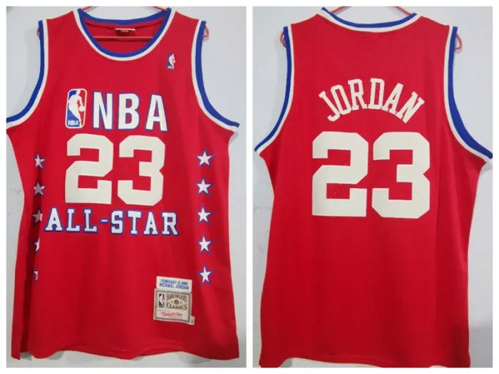Jordan Red Mitchell & Ness ALL-STAR Bulls Jersey