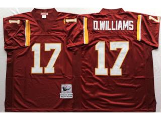 D. WILLIAMS NFLRETRO  RED JERSEY