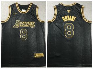 Lakers Kobe  Black Snake skin Jersey