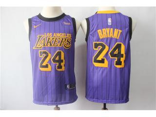 Lakers Kobe Purple City Jersey
