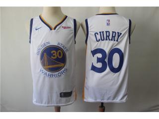 Curry White Warriors Jersey