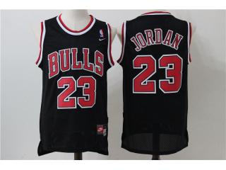 Jordan Black Bulls Jersey