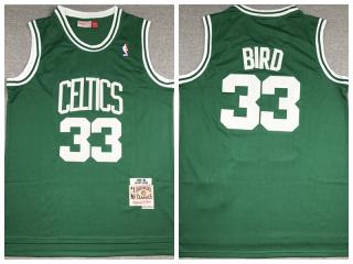 Celtics Bird NBA Green Throwback Jersey