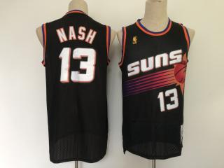 Nash Black Mitchell & Ness Suns Jersey