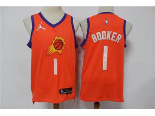 BOOKER NBA ORANGE JERSEY