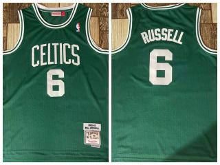 Russell Green Mitchell & Ness Celtics Jersey
