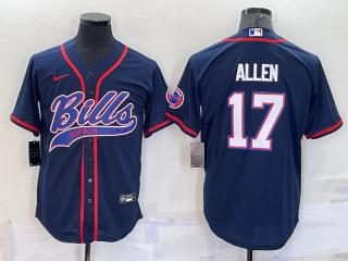 ALLEN BLUE BASEBALL JERSEY