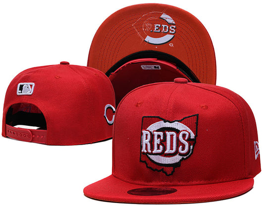 REDS MLB RED STATE HAT