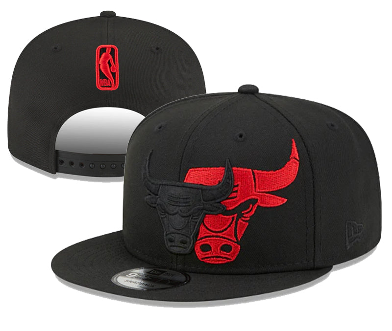 BULLS NBA BLACK HAT